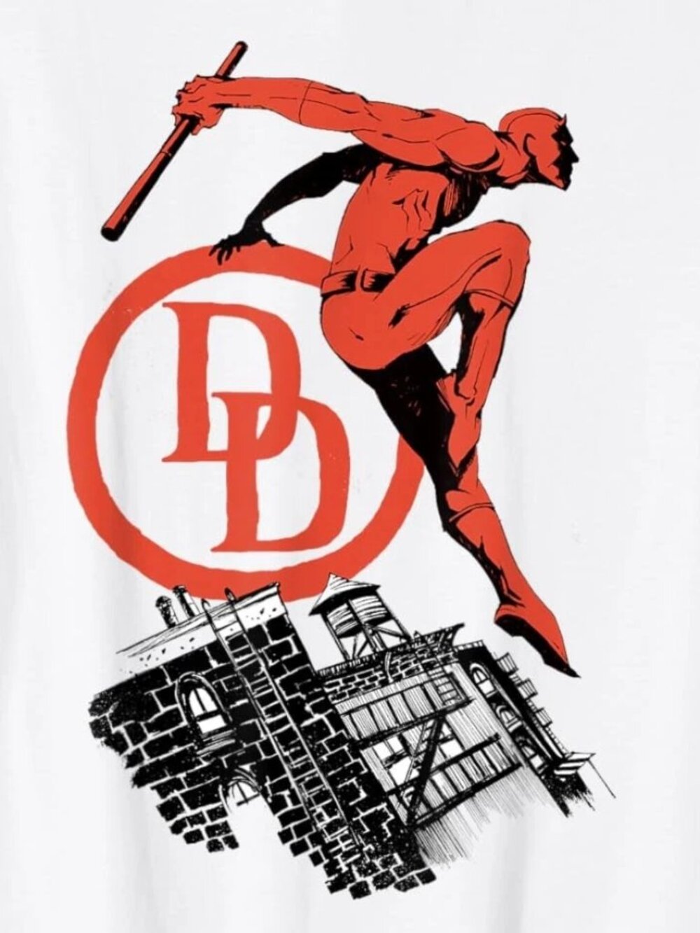 Comics Daredevil Matt Murdock City Action Retro T-Shirt 247 - Picture 2 of 5